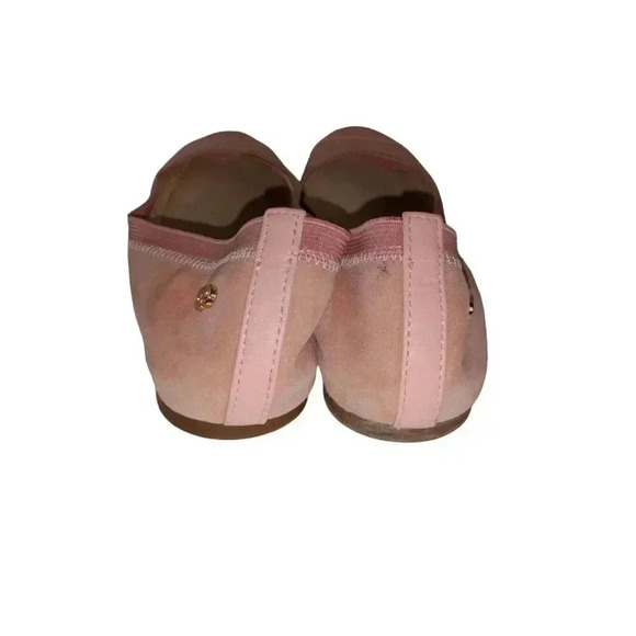 Cole Haan Elbridge Ballet Flat II Pink Salmon Leather w/ Cap Toe 7B - Picture 7 of 12